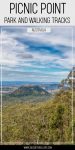 Picnic Point Toowoomba pinterest poster