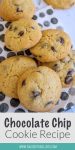 Buttery chocolate chip cookies pinterest poster