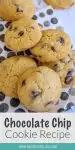 Buttery chocolate chip cookies pinterest poster