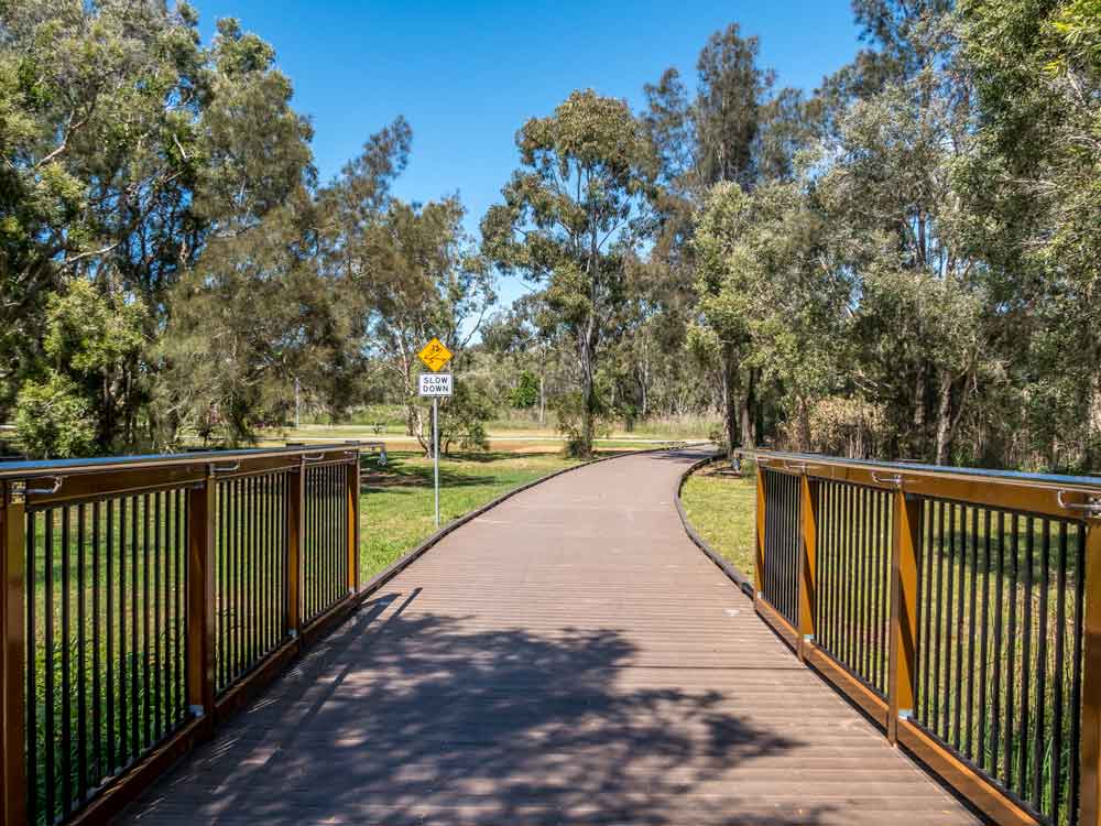 Walking and cycle path Redlands