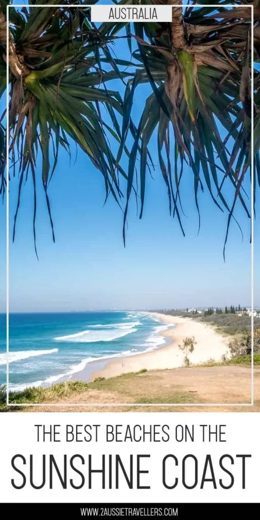 Best Sunshine Coast beaches pinterest poster