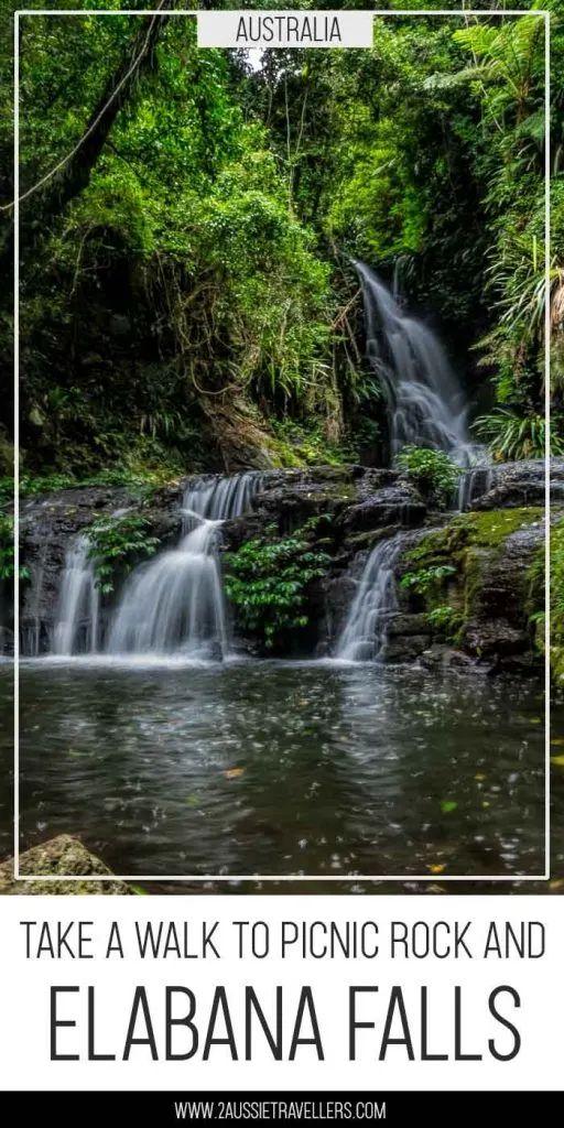 Elabana falls in Lamington National Park