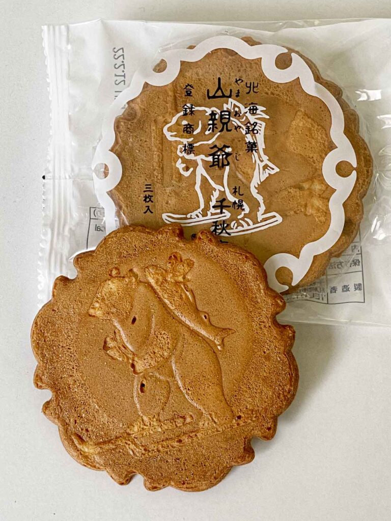 Popular souvenir cookies from Hokkaido