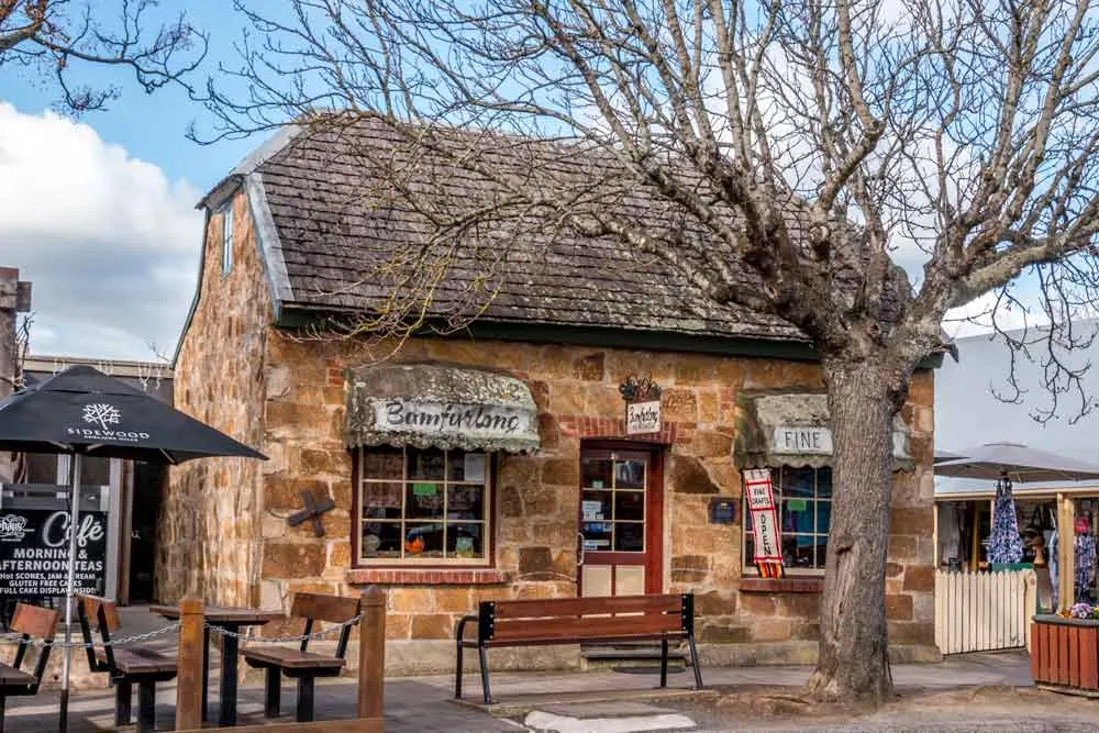 Stone shop in Hahndorf
