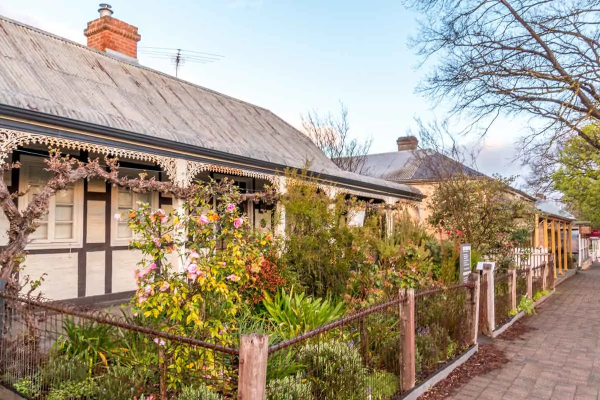 Heritage homes in Hahndorf