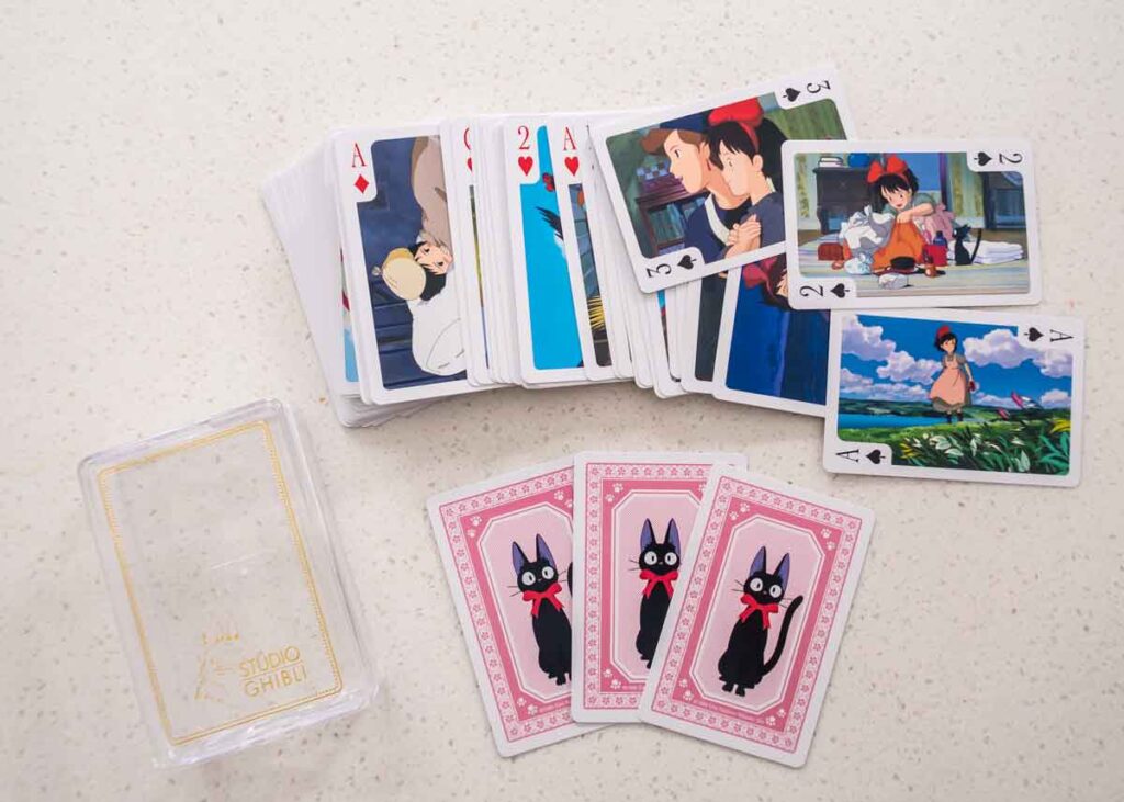 Ghibli playing cards