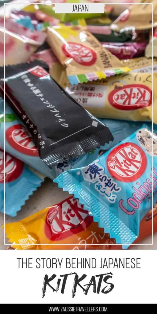 Kitkats in Japan pinterest poster