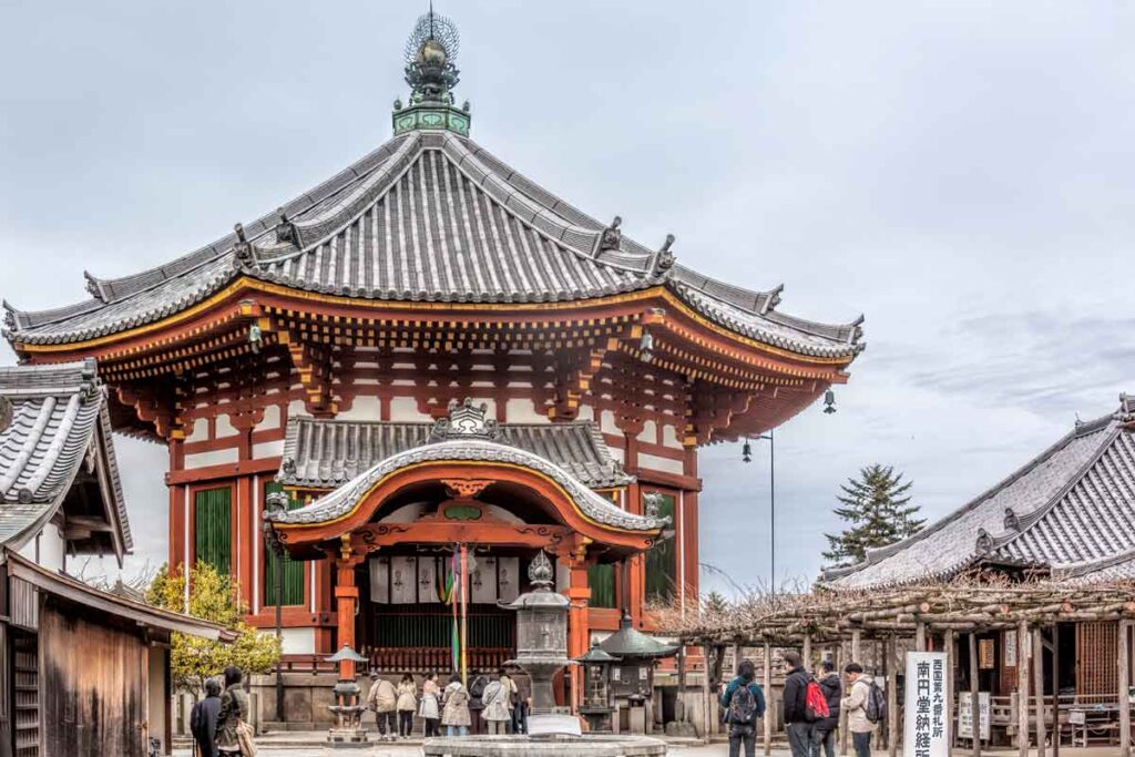 Octagonal Hall at Kofuku Ji in Nara