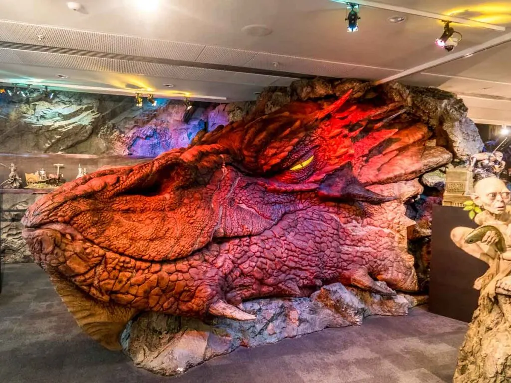 Dragão no Weta Workshop Unlimited em Auckland