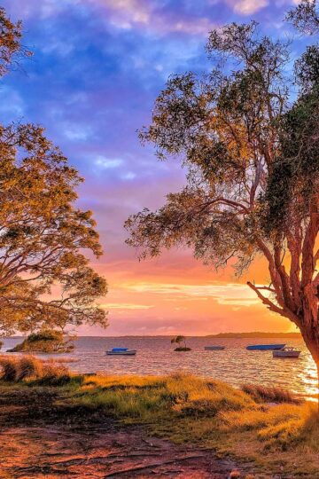 Sunrise over Tin Can Bay