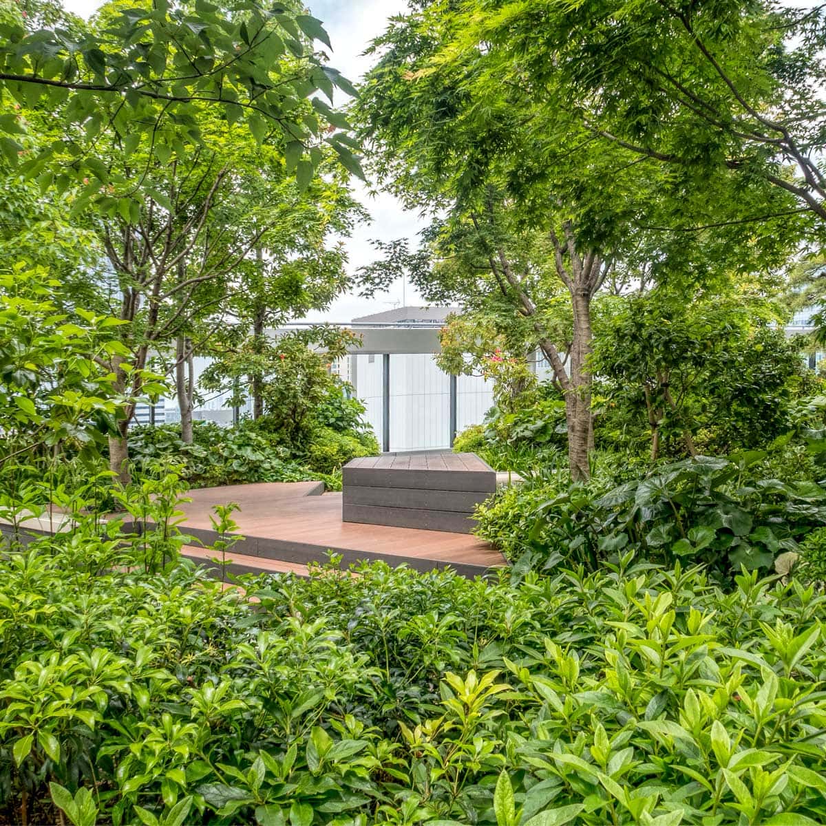 Rooftop gardens in Tokyo