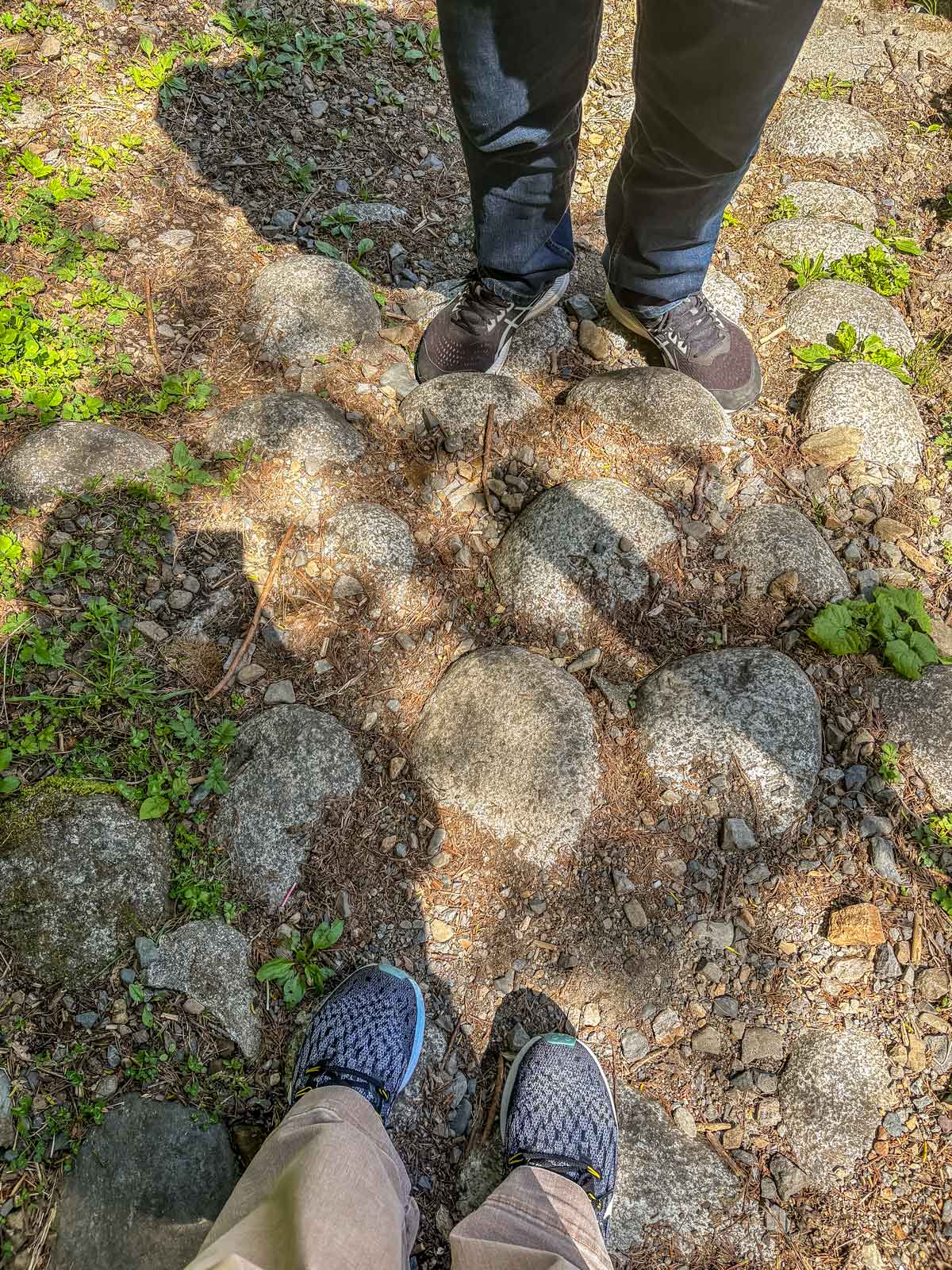 Nakasendo stone path