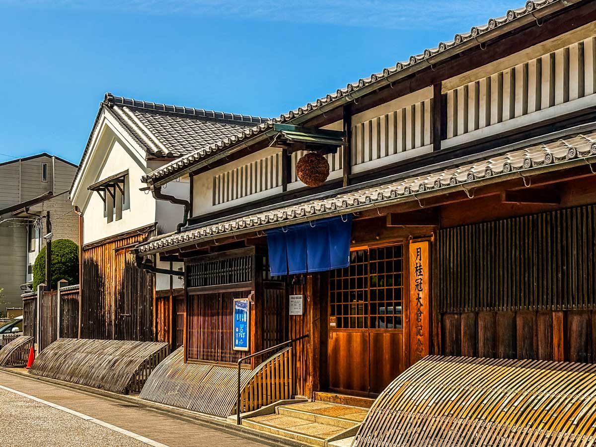 Gekkeikan brewery and museum