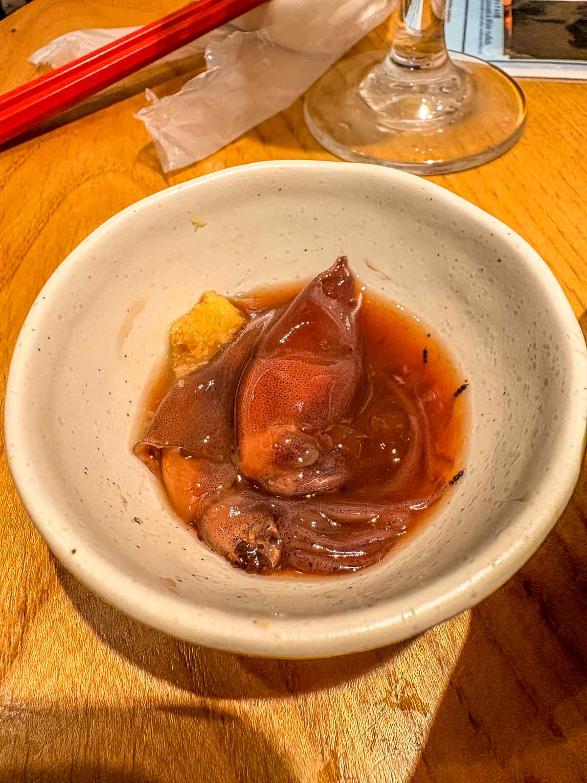 Fermented firefly squid