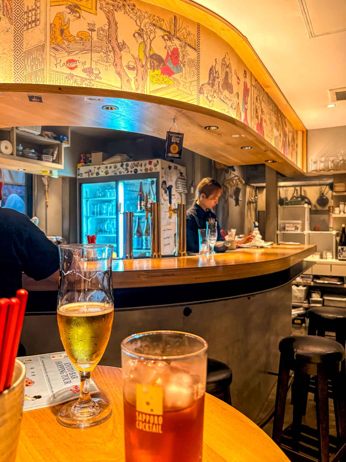 Standing bar in Pontocho