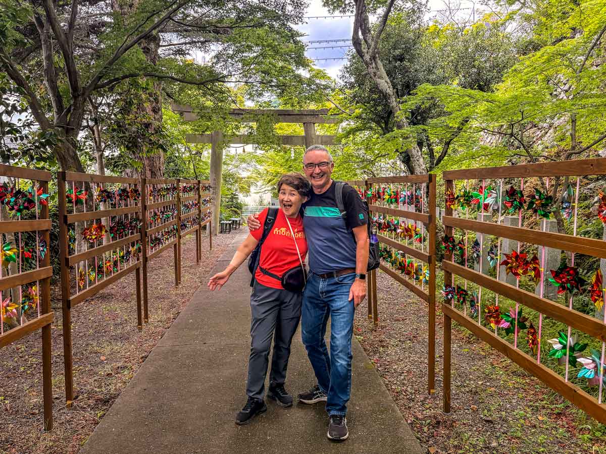 Niko and Drew as we approach the end of our tour