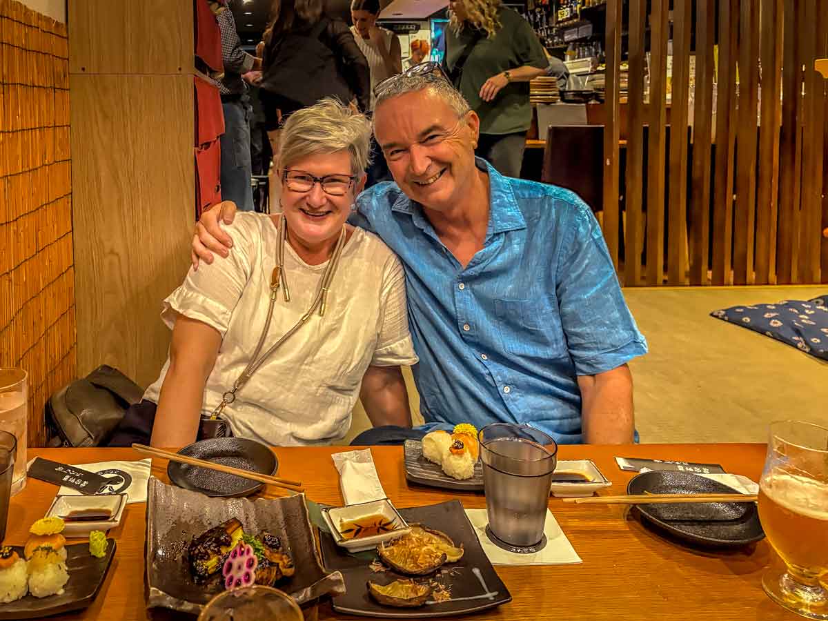 a fun evening in Pontocho